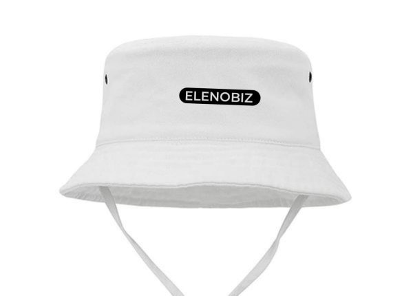 Elenobiz - White Bucket Hat